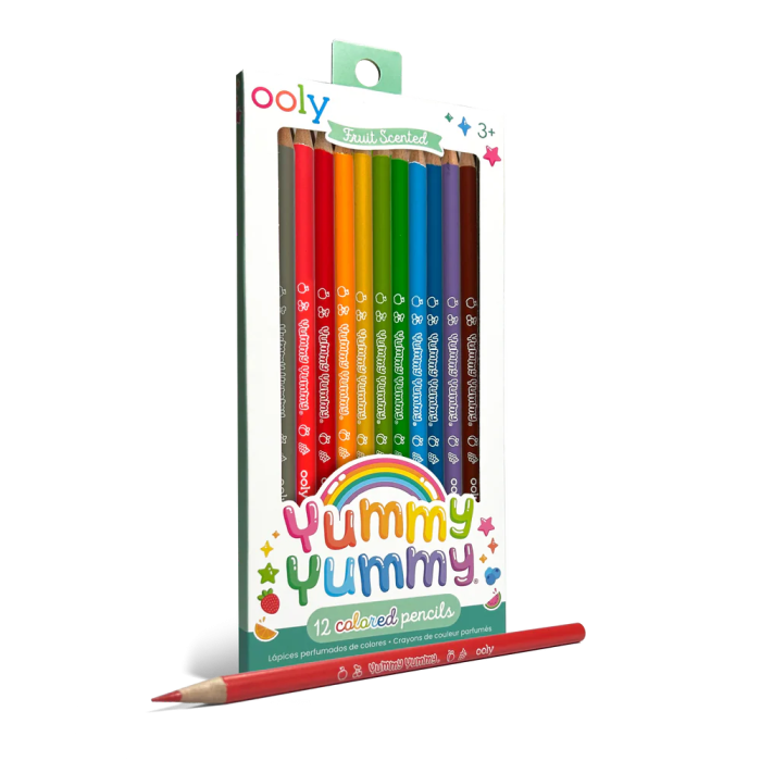 Creioane colorate parfumate - Yummy Yummy, set de 12 - Ooly - BazaRapid.ro [2]