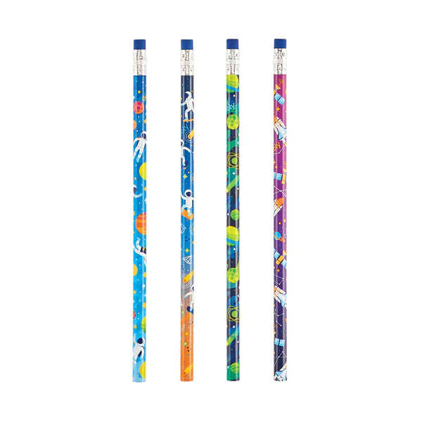 Creioane grafit HB Astronaut- Set de 12 - Ooly - BazaRapid.ro [2]