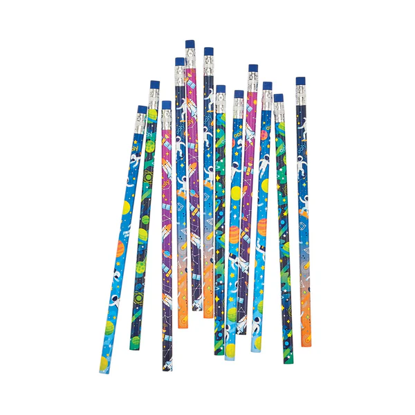 Creioane grafit HB Astronaut- Set de 12 - Ooly - BazaRapid.ro [3]