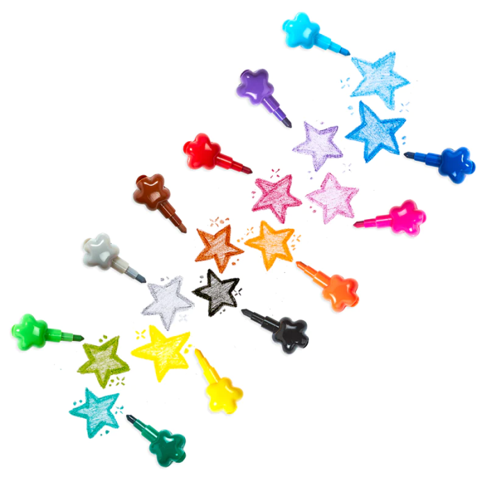Creioane Intercalate Stars - Ooly - BazaRapid.ro [4]