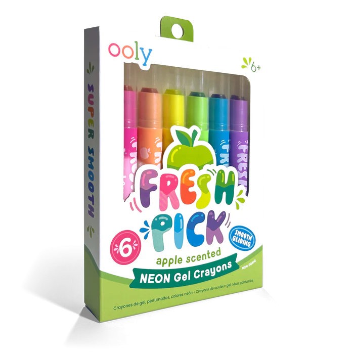 Creioane parfumate Fresh Pick, Apple (Set de 6) - Ooly - BazaRapid.ro [2]