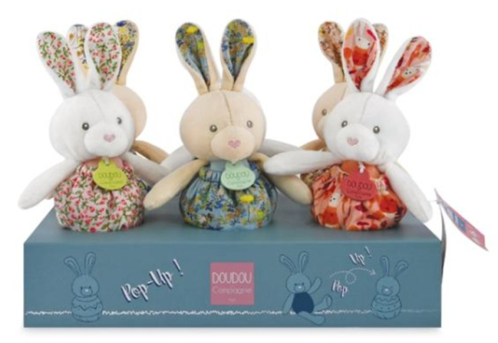Iepuras Doudou - jucarie de plus, 20 cm - Doudou et Compagnie - BazaRapid.ro [5]