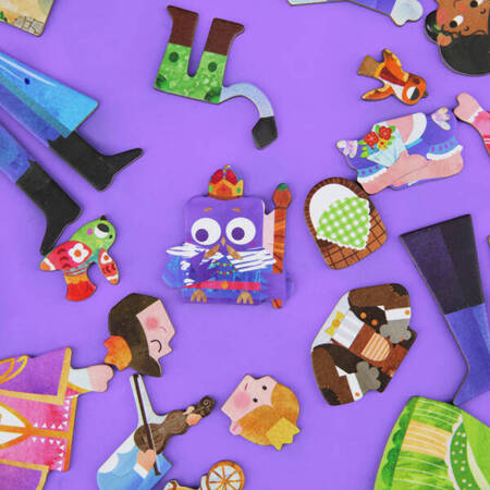 Joc puzzle magnetic de arta si asociere - Povesti - mierEdu - BazaRapid.ro [5]