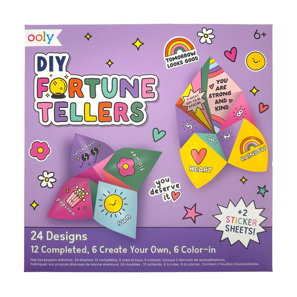 Jocul copilariei - Solnita, set creativ DIY - 24 modele, Fortune Teller - Ooly - BazaRapid.ro [2]