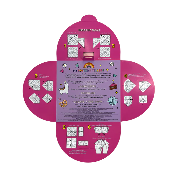 Jocul copilariei - Solnita, set creativ DIY - 24 modele, Fortune Teller - Ooly - BazaRapid.ro [4]