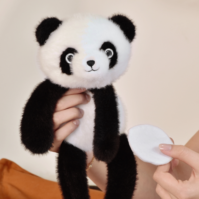 Jucarie din plus pentru relaxare si antistres - Urs Panda - magnetic, 30 cm - Histoire d'Ours - BazaRapid.ro [3]