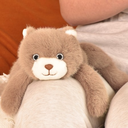Jucarie din plus pentru relaxare si antistres - Ursulet - magnetic, 30 cm, maro - Histoire d'Ours - BazaRapid.ro [10]