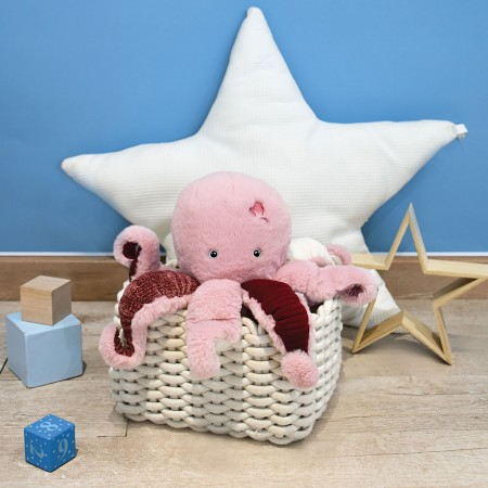 Jucarie moale din plus - Caracatita, 30 cm, roz - Histoire d'Ours - BazaRapid.ro [2]