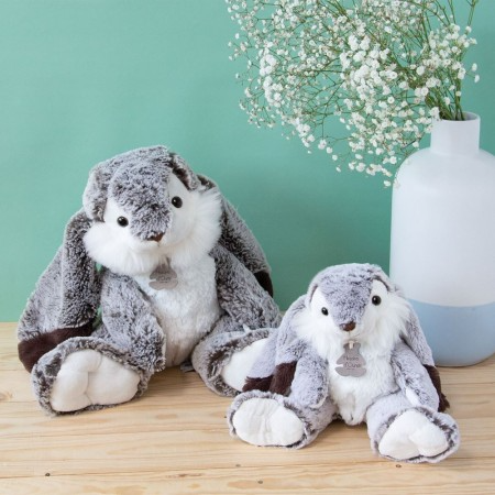 Jucarie moale din plus - Iepurasul Marius, 20 cm, gri - Histoire d'Ours - BazaRapid.ro [3]