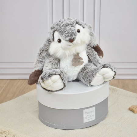 Jucarie moale din plus - Iepurasul Marius, 30 cm, gri - Histoire d'Ours - BazaRapid.ro [2]