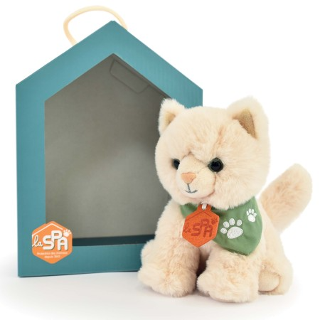 Jucarie moale din plus - Pisica, 16 cm, bej - Histoire d'Ours - BazaRapid.ro [2]