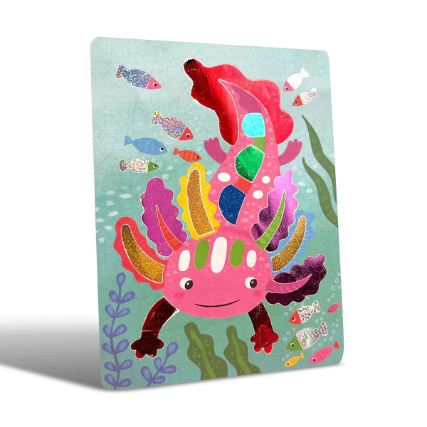 Kit Arta cu folie Foil-tastic - Awesome Animals - Ooly - BazaRapid.ro [4]