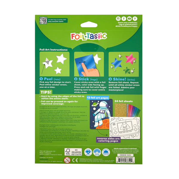 Kit Arta cu folie Foil-tastic - Gadgets Gizmos - Ooly - BazaRapid.ro [2]