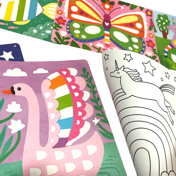 Kit Arta cu folie Foil-tastic - Whimsical World - Ooly - BazaRapid.ro [8]