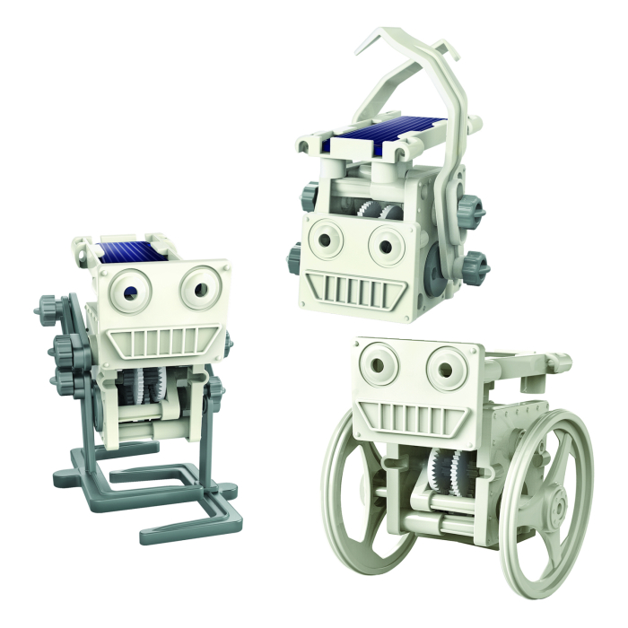 Kit constructie Robot Solar mini 3 in 1, Stiinta Verde - Green Science - 4M - BazaRapid.ro [3]