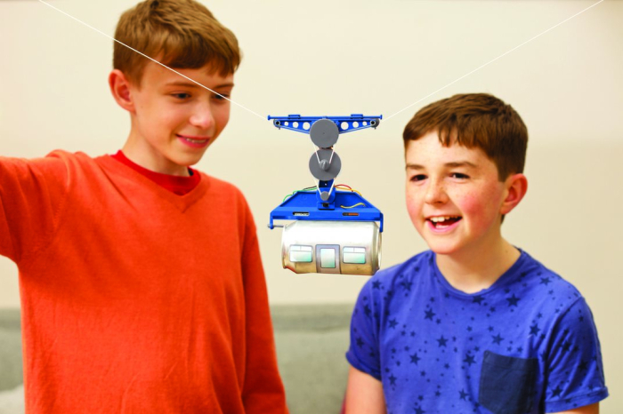 Kit constructie robot - Tin Can Cable Car, Kidz Robotix - 4M - BazaRapid.ro [7]