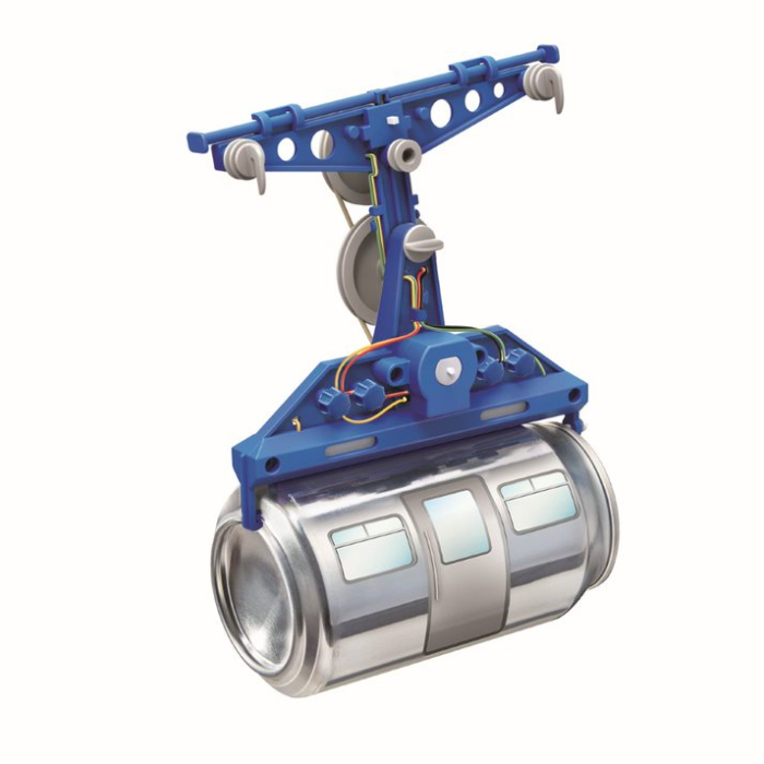 Kit constructie robot - Tin Can Cable Car, Kidz Robotix - 4M - BazaRapid.ro [3]