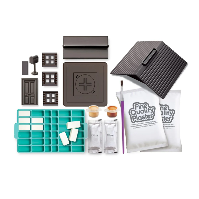 Kit creativ , ConstruieE te cu mini caramizi KidzLabs - 4M - BazaRapid.ro [3]