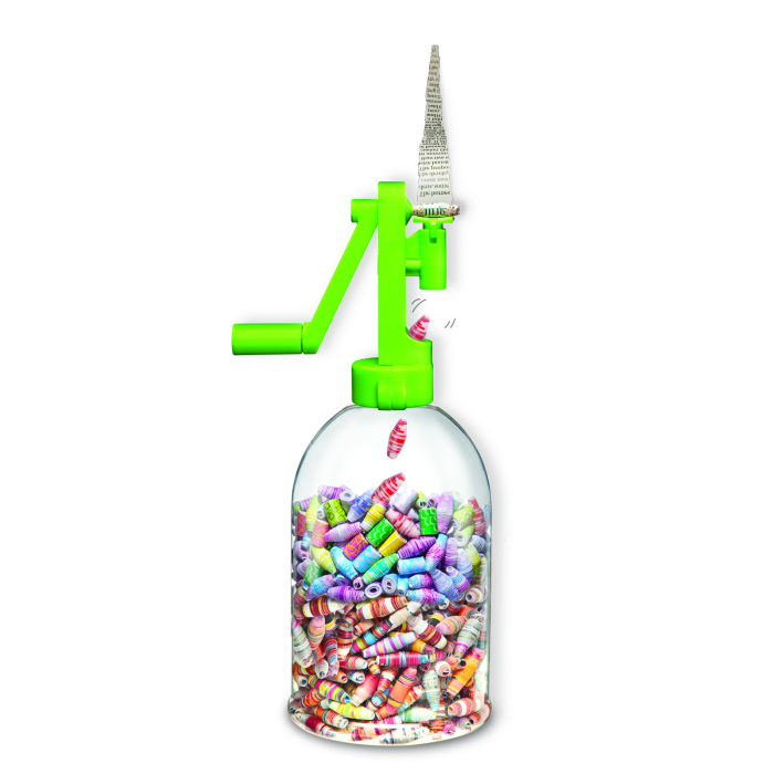 Kit creativ - Margele din hartie reciclata, Green Creativity - 4M - BazaRapid.ro [2]