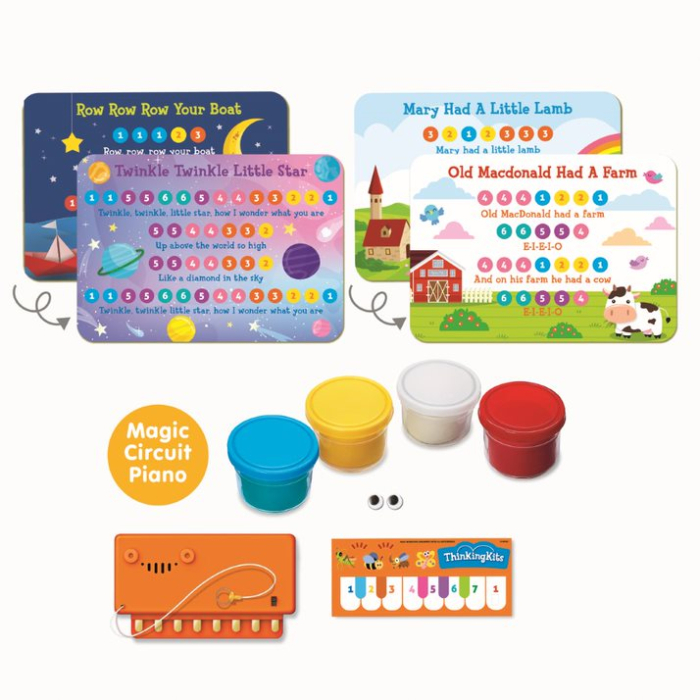 Kit creativ STEM - Pianul distractiv, ThinkingKits - 4M - BazaRapid.ro [3]
