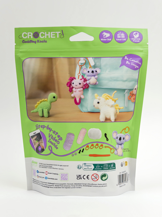 Kit de crosetat pentru copii Cuddling Koala - Avenir - BazaRapid.ro [2]
