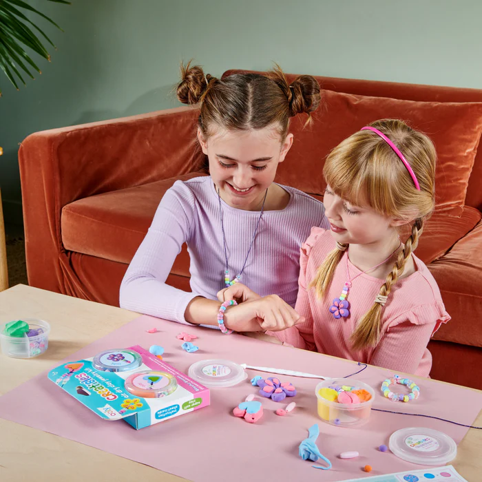 Kit DIY bijuterii Creatibles Flori Fermecate- plastilina cu uscare la aer - set de 6 culori si accesorii - Ooly - BazaRapid.ro [4]