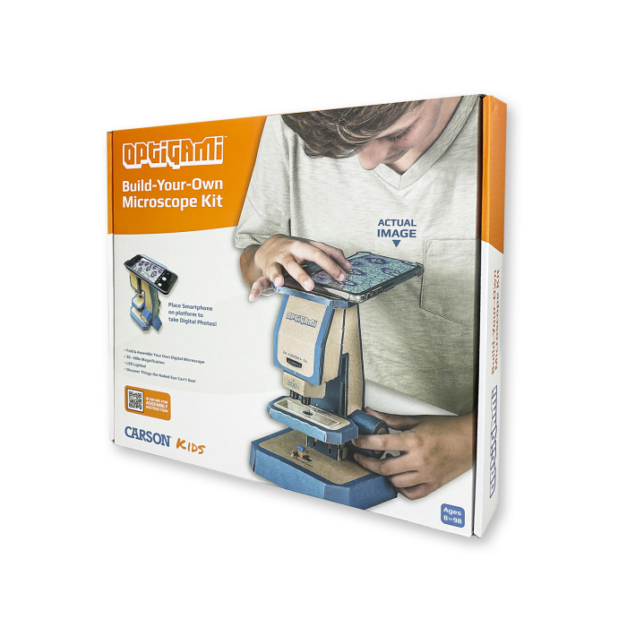 Kit DIY - Realizeaza un microscop, marire 50-400x, OptiGami - Carson - BazaRapid.ro [5]