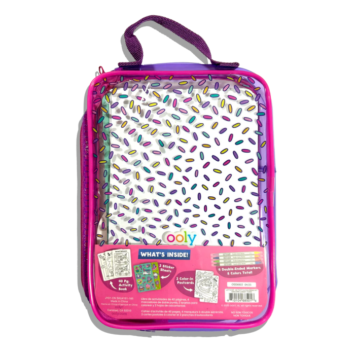 Kit portabil de activitati si colorat - Unicorni - Let s Go! Unicorn Candy Town - Ooly - BazaRapid.ro [3]