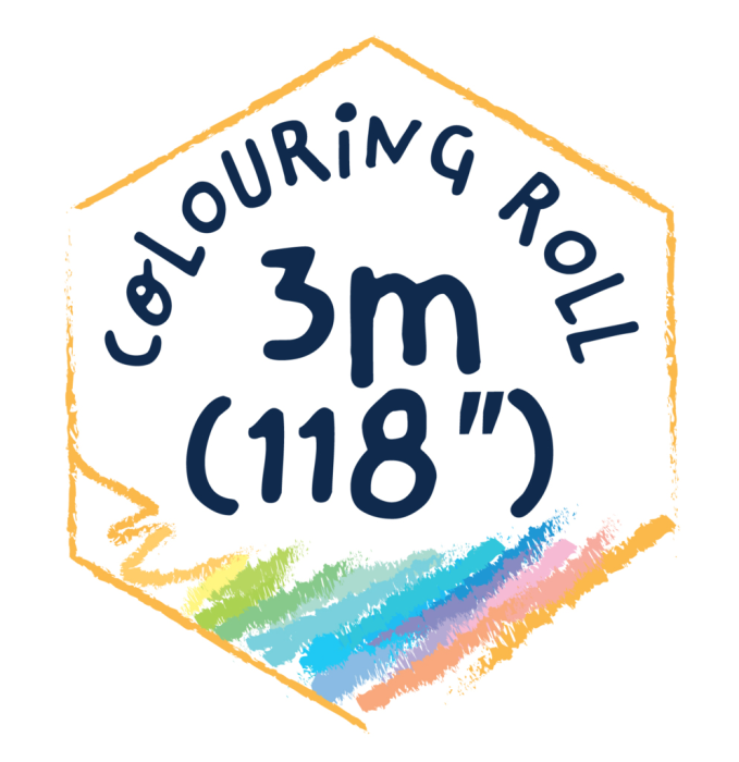 Kit rola de desenat autoadeziva - 3 m si 12 creioane colorate cerate, Spatiu - Haku Yoka - Avenir - BazaRapid.ro [8]