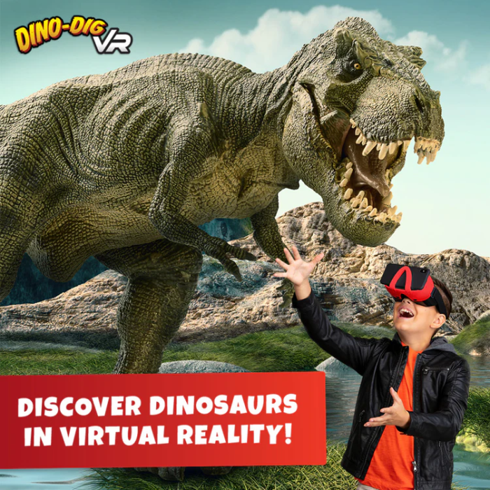 Kit STEM interactiv VR - Descopera Dinozaurii in Realitate Virtuala - Abacus Brands - BazaRapid.ro [5]