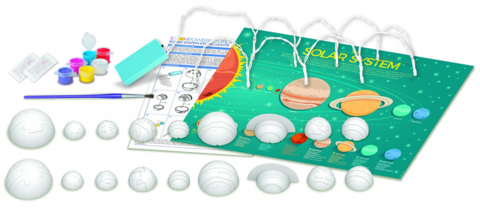 Kit stiintific Luminite Sistem Solar, STEAM Kids - 4M - BazaRapid.ro [5]