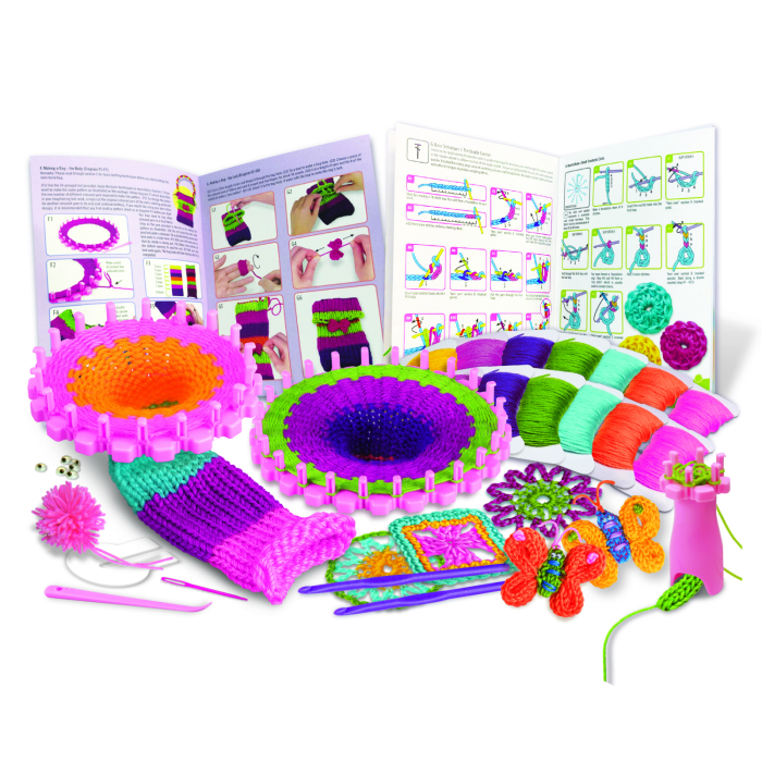 Kit stiintific - Tricotat si Crosetat, STEAM Kids - 4M - BazaRapid.ro [2]