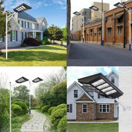 Lampa Solara Stradala Helio PRO Innova 1000W - LED 80 000 lm, Senzor Miscare, Senzor Lumina IP66, Telecomanda & Suport Prindere + Cadou Surpriza [13]