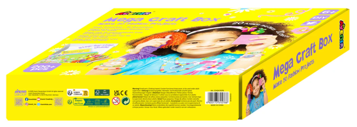 Mega Kit de Creatie , Realizeaza 50 de Proiecte Fashion Unice - Avenir - BazaRapid.ro [2]