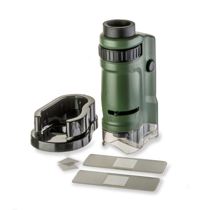 Microscop de buzunar cu LED, marire 20x-40x, MicroBrite - Carson - BazaRapid.ro [2]