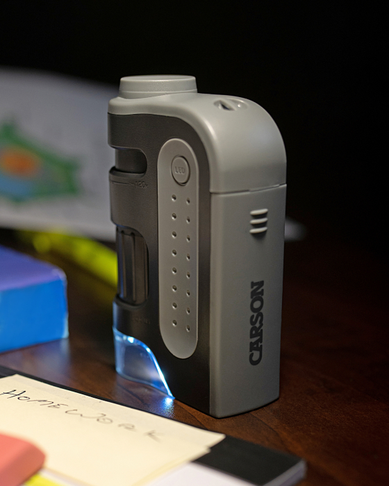 Microscop de buzunar cu LED, marire 60-120x, MicroBrite - Carson - BazaRapid.ro [6]