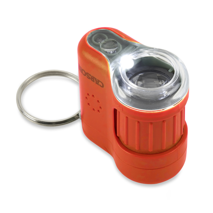 Microscop portabil cu breloc, marire 20x, MicroMini, Orange - Carson - BazaRapid.ro [6]