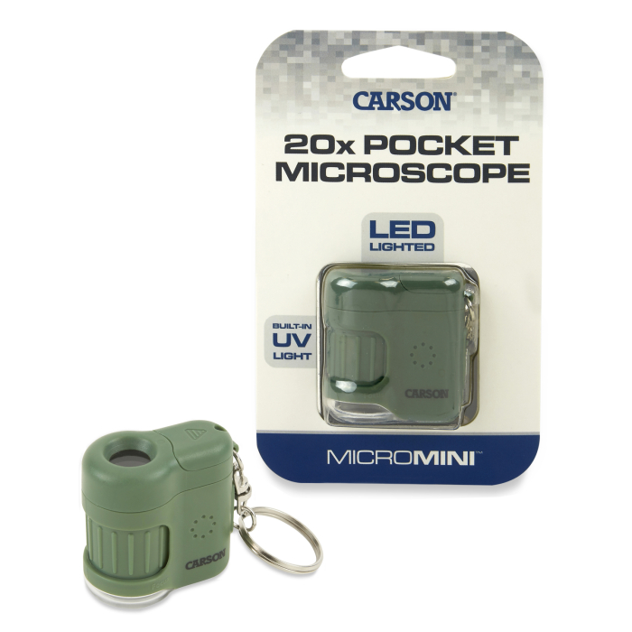 Microscop portabil cu breloc, marire 20x, MicroMini, Safari - Carson - BazaRapid.ro [10]