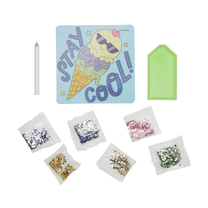 Mini Atelier creativ DIY cu diamante - Cool Icecream - Ooly - BazaRapid.ro [2]