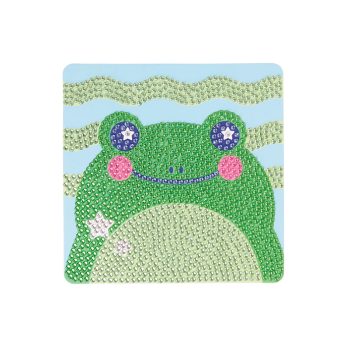 Mini Atelier creativ DIY cu diamante - Funny Frog - Ooly - BazaRapid.ro [3]