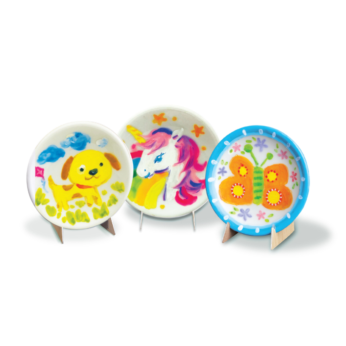 Mini set creativ - Farfurioare, LittleCraft - 4M - BazaRapid.ro [3]