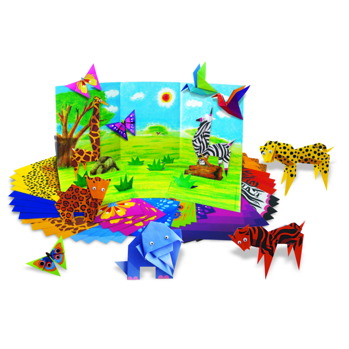 Mini set creativ - Origami Animale Zoo, LittleCraft - 4M - BazaRapid.ro [3]