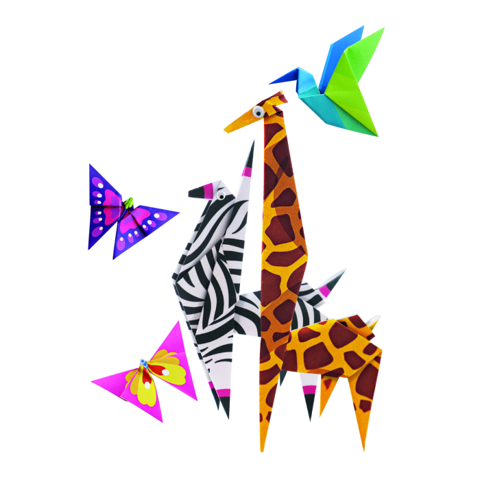 Mini set creativ - Origami Animale Zoo, LittleCraft - 4M - BazaRapid.ro [2]