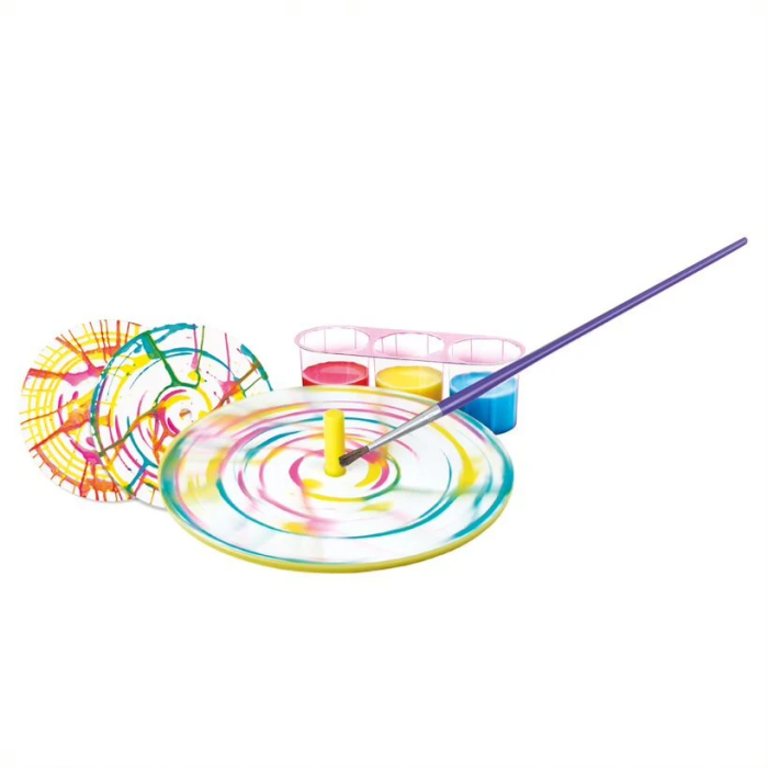 Mini set creativ - Roata Pictorului Spin Art, LittleCraft - 4M - BazaRapid.ro [3]