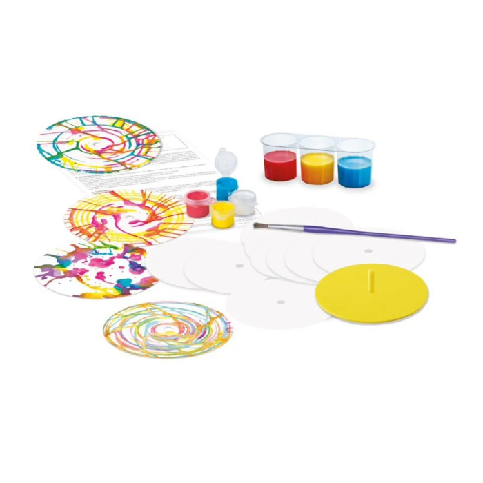 Mini set creativ - Roata Pictorului Spin Art, LittleCraft - 4M - BazaRapid.ro [2]