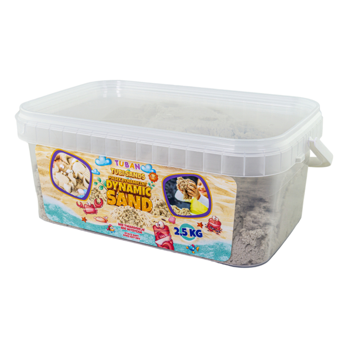 Nisip senzorial modelabil in cutie - natural, 2,5 kg - Tuban - BazaRapid.ro [2]