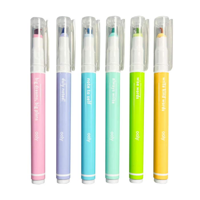Notat! - Pixuri cu varf microfin si markere 2-in-1 - Set de 6 - Ooly - BazaRapid.ro [7]