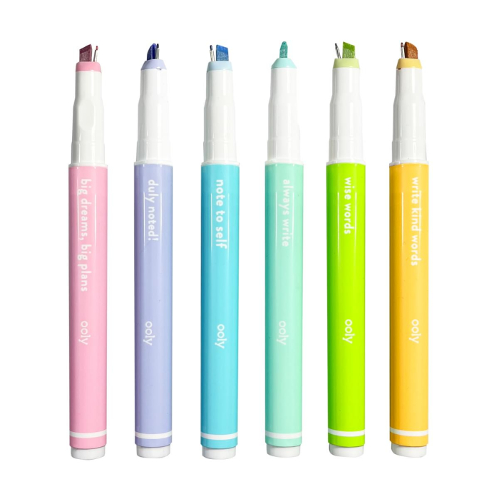 Notat! - Pixuri cu varf microfin si markere 2-in-1 - Set de 6 - Ooly - BazaRapid.ro [3]