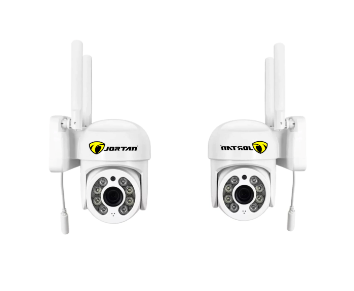Pachet 2 x Cameră de Supraveghere Jortan WiFi HD cu Viziune Infraroșu și Protecție Avansată IP66 [7]