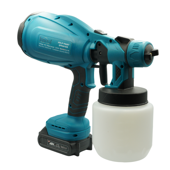 Pistol de Pulverizare Innova Fără Fir, 800W, 48V, 2 Baterii, 800ml - Control și Performanță [8]